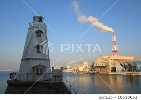 旧堺燈台の朝 10610063