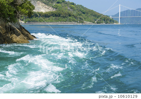 宮窪瀬戸　能島の潮流 10610129