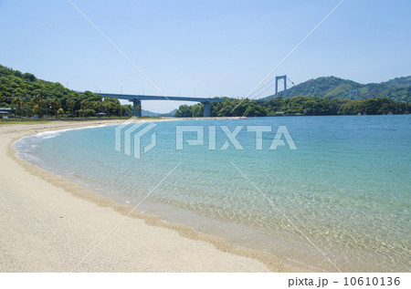 伯方ビーチと伯方・大島大橋 伯方ビーチと伯方・大島大橋 10610136