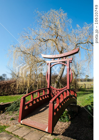 赤い端　中国風 10610749