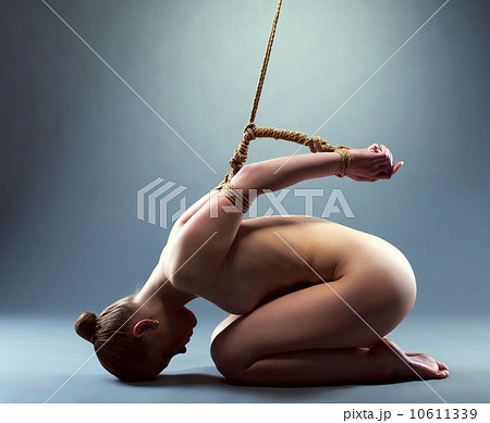 Young girl BDSM stock photo. Image of model, erotic, naked - 56813706