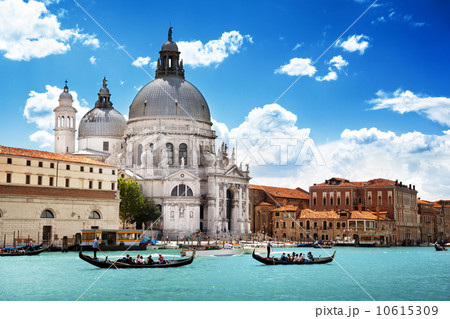 Grand Canal and Basilica Santa Maria della Salute, Venice, Italy Grand Canal and Basilica Santa Maria della Salute, Venice, Italy 10615309