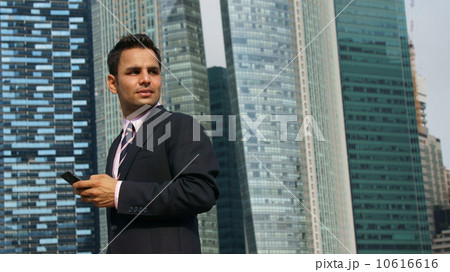 Office wear with Singapore skyline Office wear with Singapore skyline 10616616