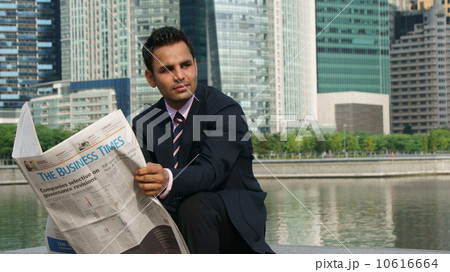 Office wear with Singapore skyline Office wear with Singapore skyline 10616664