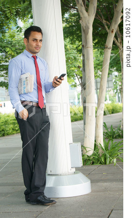 Office wear with Singapore skyline Office wear with Singapore skyline 10617092