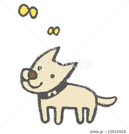 犬と蝶々のイラスト素材 [10620928] - PIXTA