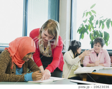 Adults students learning English as a second language Adults students learning English as a second language 10623036