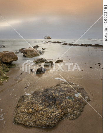 Seascape at sunset 10623461