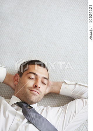 Businessman having a nap 10624125