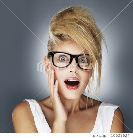 Shocked glamorous blond woman 10625624