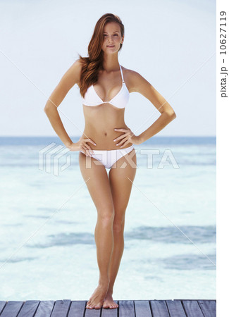 Portrait of young woman in bikini Portrait of young woman in bikini 10627119