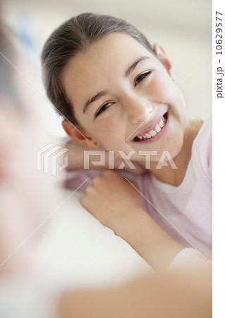 Portrait of happy girl (10-11) Portrait of happy girl (10-11) 10629577