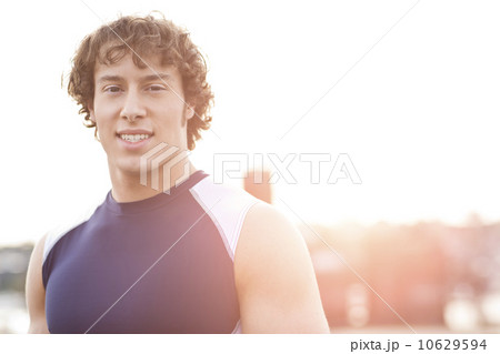 Portrait of young athlete 10629594