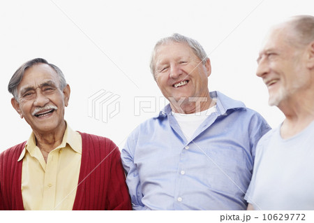 Three senior men laughing 10629772