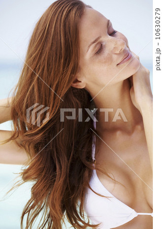 Portrait of young woman in bikini Portrait of young woman in bikini 10630279