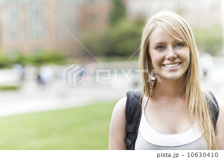 Portrait of female college student 10630410