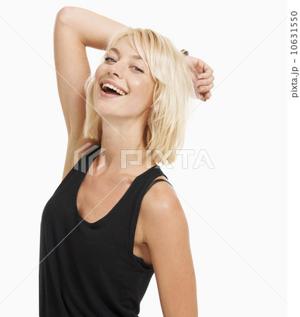 Studio portrait of attractive woman Studio portrait of attractive woman 10631550