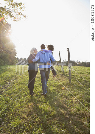 Family going for a walk 10631575