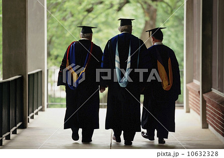 Three adult graduates 10632328