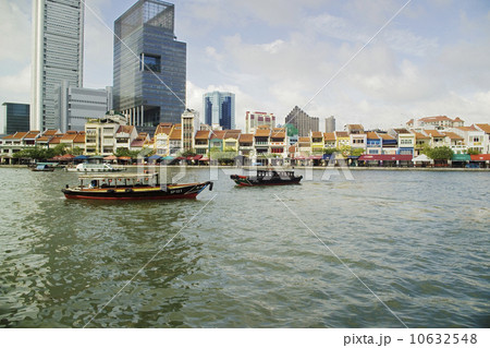 Boat Quay CBD Central Business District River Singapore River Singapore 10632548