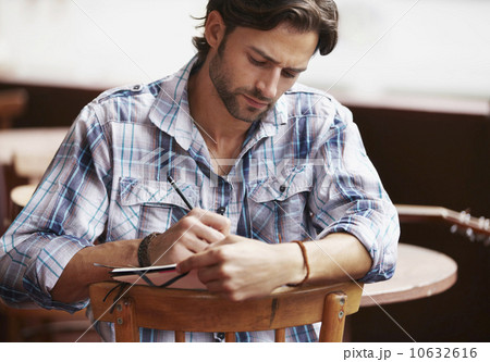 Man doing notes Man doing notes 10632616