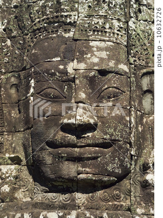 Detail at ancient Temple Angkor Thom Angkor Wat Bayon Cambodia Detail at ancient Temple Angkor Thom Angkor Wat Bayon Cambodia 10632726