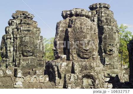 Ancient Temple Angkor Thom Angkor Wat Bayon Cambodia 10632757