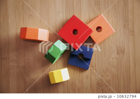 Children's toys on floor  10632794