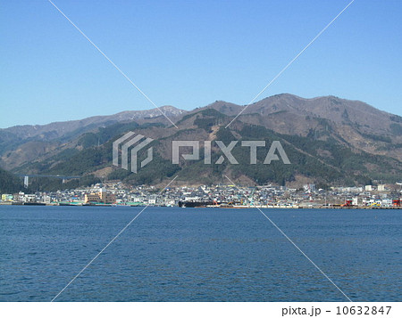 岩手県の大船渡湾 10632847