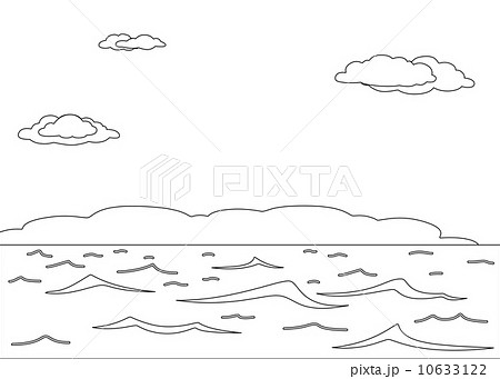 sea and sky, contours 10633122