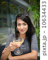 Asian Beauty having wine 10634433