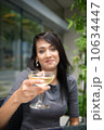 Asian Beauty having wine 10634447