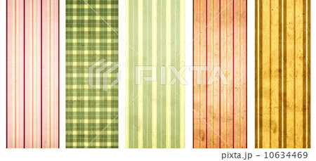 Set of grunge banners with striped pattern and paper texture 10634469