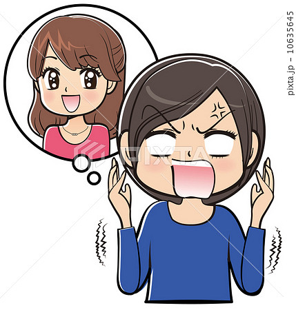 苛立つ女性 苛立つ女性 10635645