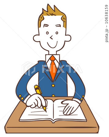 勉強する学生 勉強する学生 10638159
