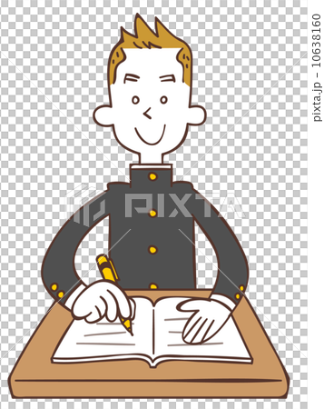 勉強する学生  10638160