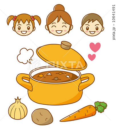 カレー大好き のイラスト素材
