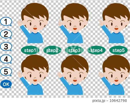 男の子（指数字） 10642798