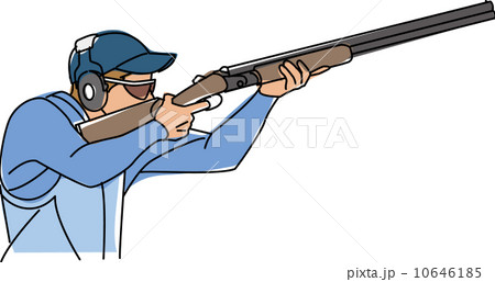 射撃競技 クレー射撃 射撃競技 クレー射撃 10646185
