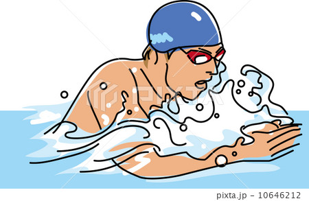 競泳競技 平泳ぎ 10646212