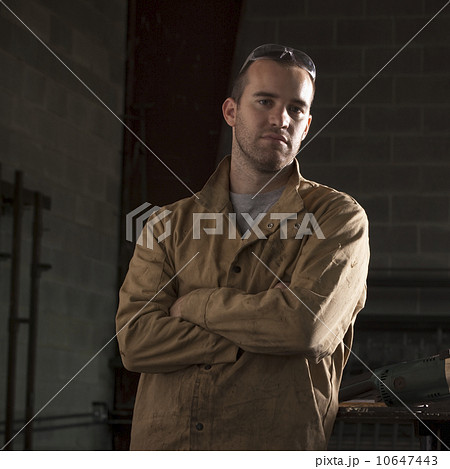 Portrait of a welder 10647443