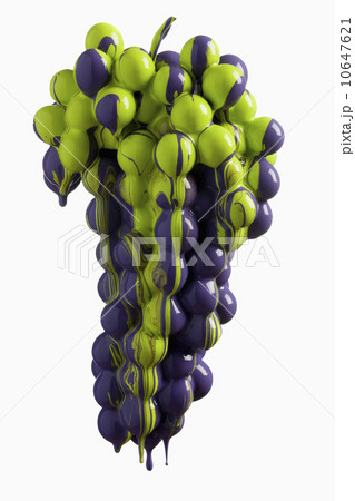 Grapes dripping with color 10647621