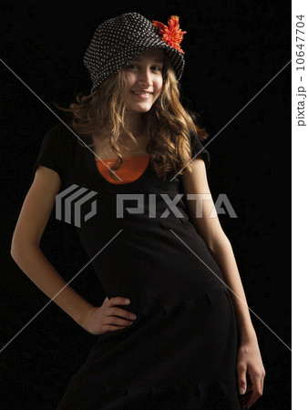 Portrait of a trendy young girl Portrait of a trendy young girl 10647704