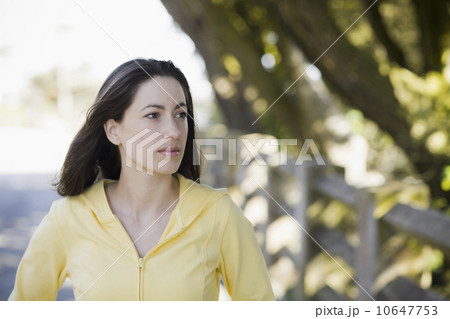 A woman at a park 10647753