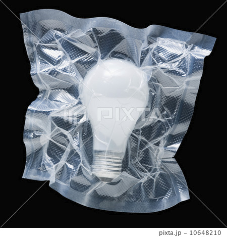 Shrink wrapped light bulb 10648210
