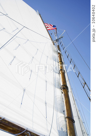 American flag on mast American flag on mast 10648402