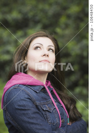 A woman outdoors A woman outdoors 10648450