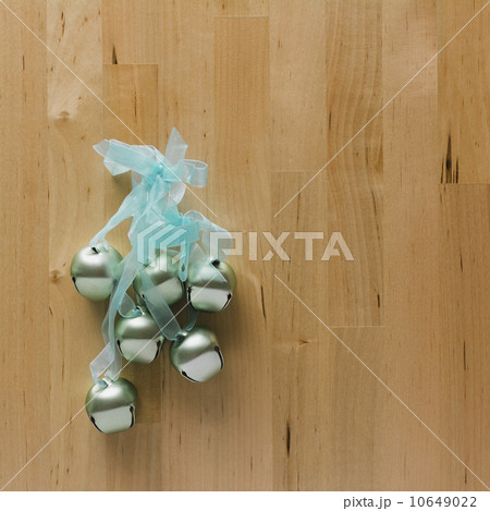 Studio shot of metal bells 10649022