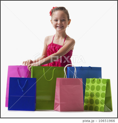 Girl with shopping bags 10651966