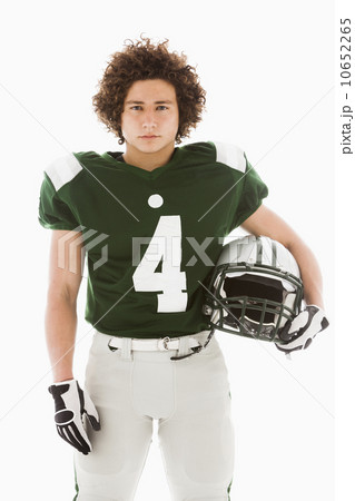 Portrait of American football player Portrait of American football player 10652265